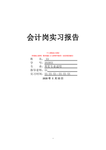 會(huì)計(jì)崗實(shí)習(xí)報(bào)告
