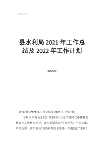 水利局年度考核個(gè)人總結(jié)縣水利局2021年工作總結(jié)及2022年工作計(jì)劃